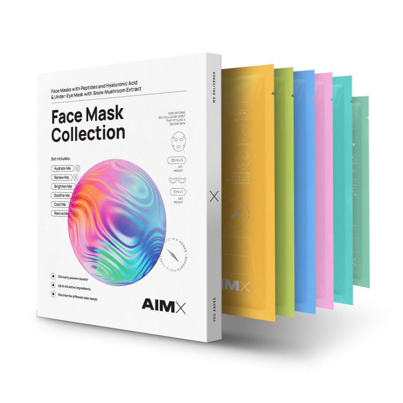 AIMX Face Mask Collection – 6 skirtingų kaukių rinkinys