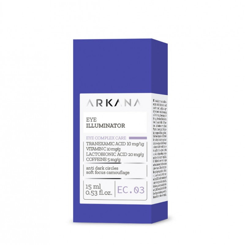 ARKANA Švytėjimo suteikiantis paakių iliuminatorius „Eye Illuminator“, 15 ml