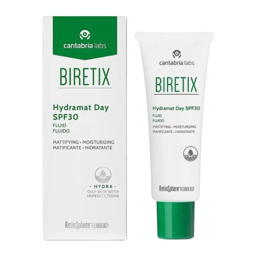 Biretix Hydramat Day SPF 30 fluidas – 50 ml