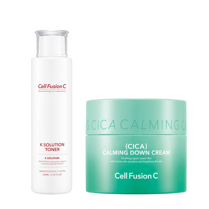 Raminamasis rinkinys jautriai odai „K Solution + Cica“, Cell Fusion C, 2 vnt.