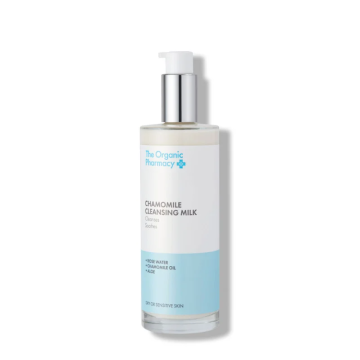 The Organic Pharmacy Chamomile Cleansing Milk – valomasis veido pienelis, 100ml