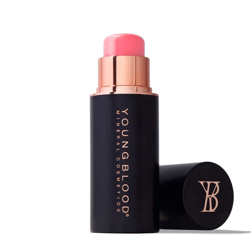 Youngblood trys viename kreminiai skaistalai, lūpų dažai ir akių šešėliai “Vivid Luxe Crème Blush” 9,5g – Parfait