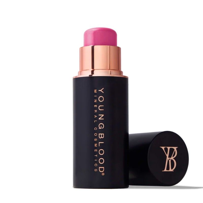 Youngblood trys viename kreminiai skaistalai, lūpų dažai ir akių šešėliai “Vivid Luxe Crème Blush” 9,5g – Sorbet