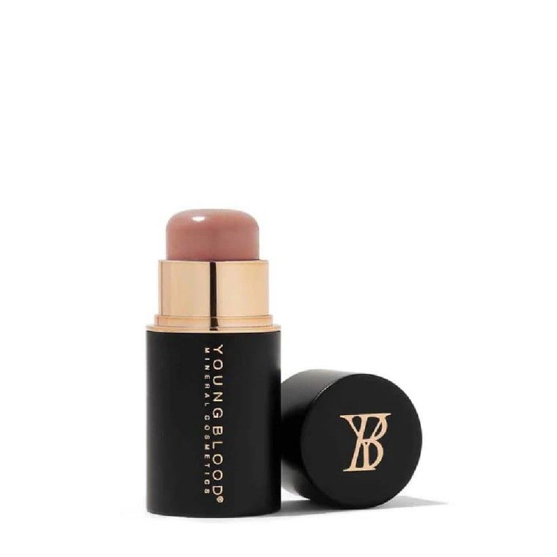 Youngblood trys viename kreminiai skaistalai, lūpų dažai ir akių šešėliai “Vivid Luxe Crème Blush” 2,5g – Creme Brulee