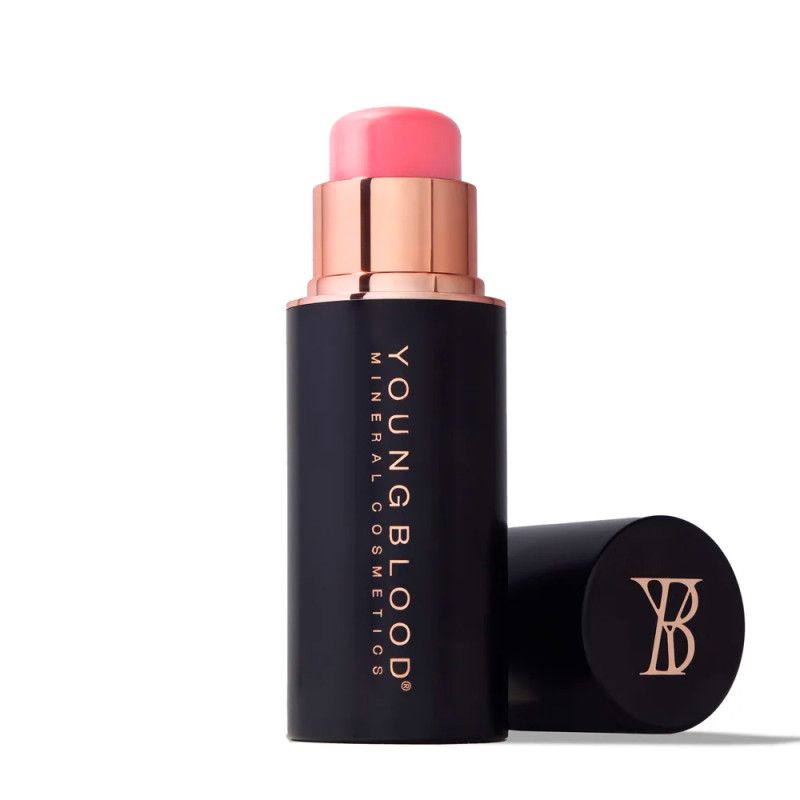 Youngblood trys viename kreminiai skaistalai, lūpų dažai ir akių šešėliai “Vivid Luxe Crème Blush” 2,5g – Parfait