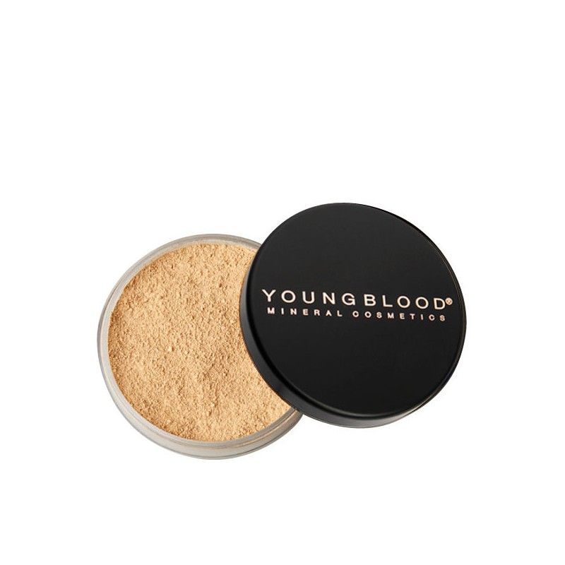 YOUNGBLOOD birus mineralinis makiažo pagrindas - pudra „Loose Mineral Foundation” – Soft Beige (Warm)