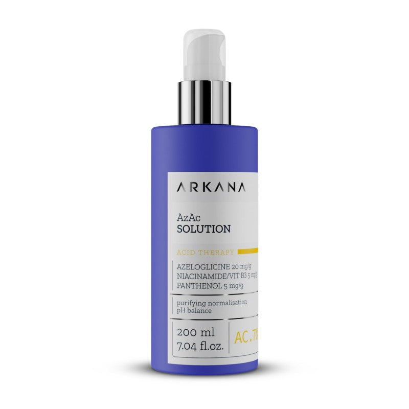 ARKANA Tonikas jautriai, kapiliarinei odai „AzAc Solution“, 200 ml