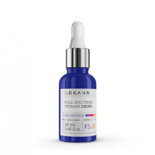 ARKANA Plataus spektro vitaminų kokteilis-serumas „Full Spectrum Vitamin Drops“, 30 ml