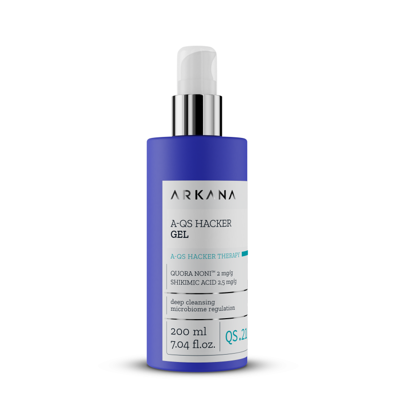 ARKANA Prausimosi gelis "A-QS Hacker Gel", 200 ml