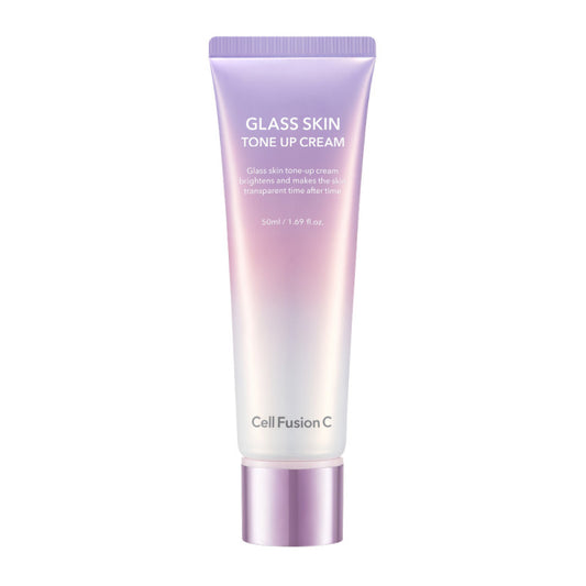 Veido kremas odos spindesiui "Glass Skin Tone-up Cream", Cell Fusion C, 50ml