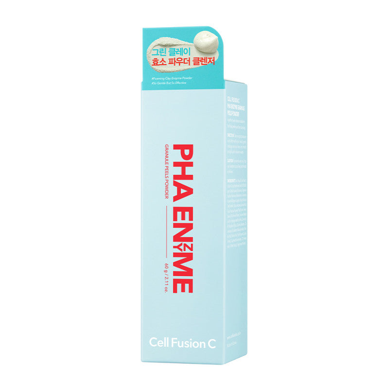 CFCR „PHA Enzyme Granules Peels Powder" fermentinis šveitiklis su žaliojo molio milteliais, 60 g