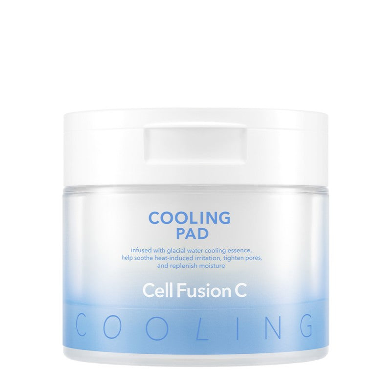 Cell Fusion C First Cooling Pad – vėsinantys toniko diskeliai, 70 vnt. / 180 ml