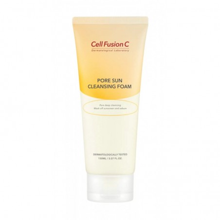 Cell Fusion C Pore Sun Cleansing Foam – veido prausiklis, 150 ml
