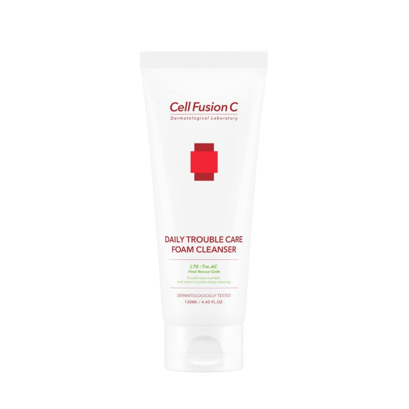 Cell Fusion C Daily Trouble Care Cleanser – prausiklis riebiai odai, 130 ml