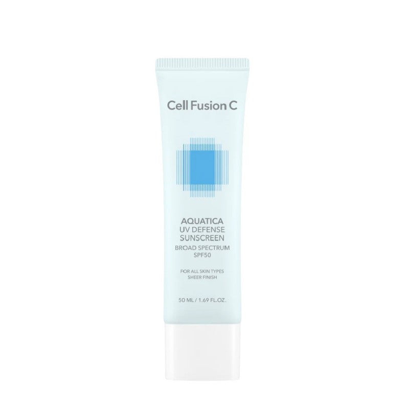 Cell Fusion C Aquatica Sunscreen 100 SPF50+ PA++++ – drėkinantis kremas nuo saulės, 50 ml