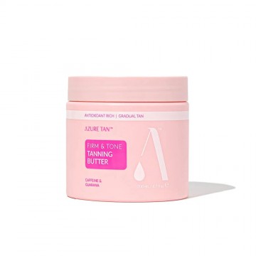Azure Tan Firm & Tone Tanning Butter – savaiminio įdegio kūno sviestas, 200ml
