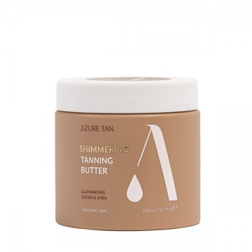 Azure Tan Shimmering Tanning Butter – žėrintis įdegio kūno sviestas, 200ml