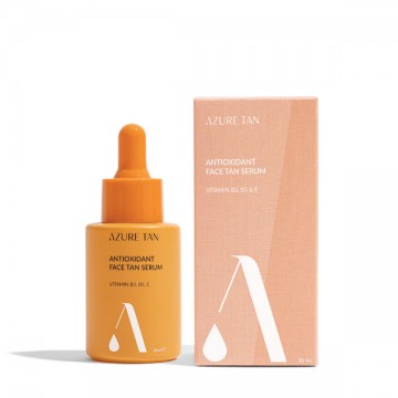 Azure Tan Antioxidant Tan Serum – savaiminio įdegio veido serumas, 30ml