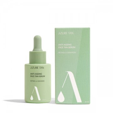 Azure Tan Anti-Aging Tan Serum – veido įdegio serumas su retinoliu, 30ml