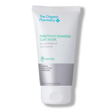 The Organic Pharmacy Purifying Seaweed Clay Mask – valomoji molio veido kaukė, 60 ml