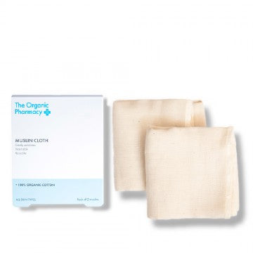 The Organic Pharmacy Organic Muslin Cloth – medvilnės valymo servetėlė