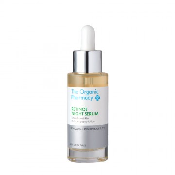 The Organic Pharmacy Retinol Night Serum 2.5% – naktinis retinolio serumas, 30 ml