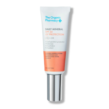 The Organic Pharmacy Daily Mineral SPF 30 UV Protection – drėkinanti SPF priemonė, 50 ml