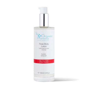 The Organic Pharmacy Rose Body Lotion – rožių kūno losjonas, 100 ml