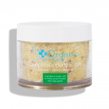The Organic Pharmacy Cleopatra’s Body Scrub – cukraus ir druskos kūno šveitiklis, 400 g