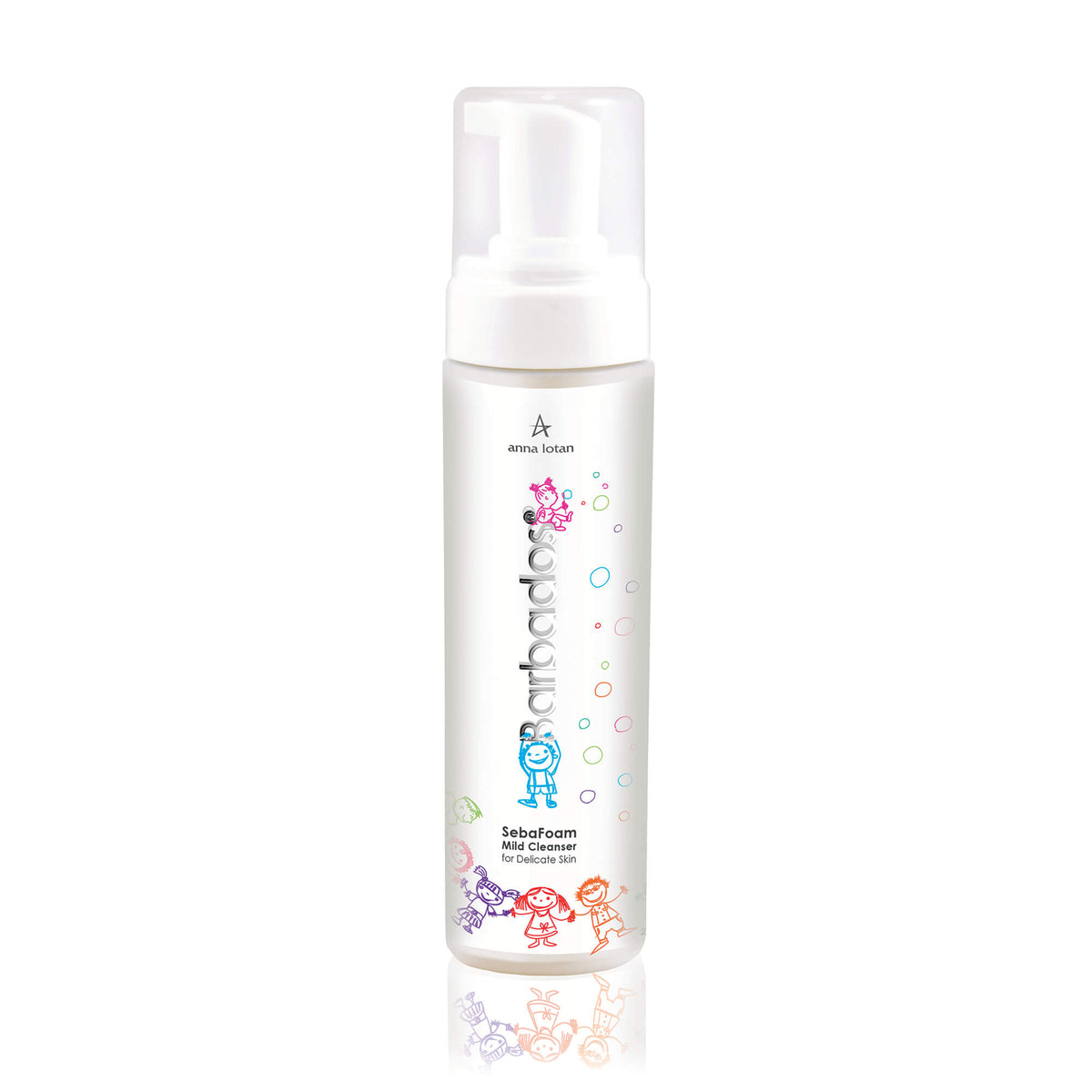ANNA LOTAN BARBADOS švelnios prausimosi putos jautriai odai, 200 ml
