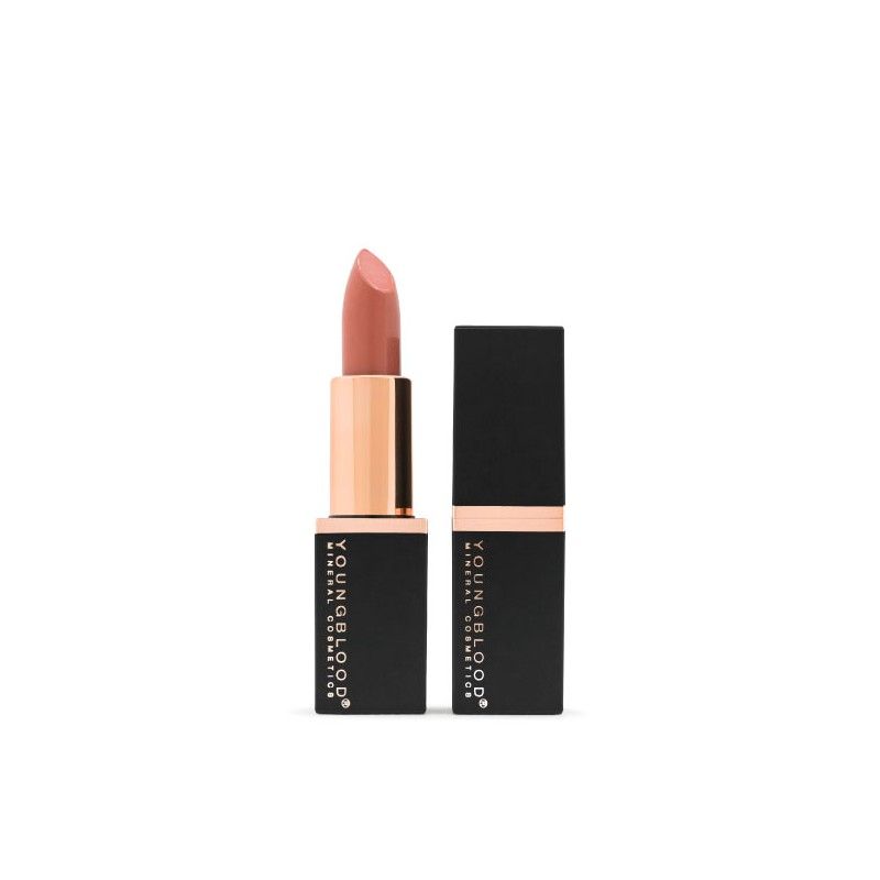 YOUNGBLOOD kreminiai mineraliniai lūpų dažai „Mineral Creme Lipstick“