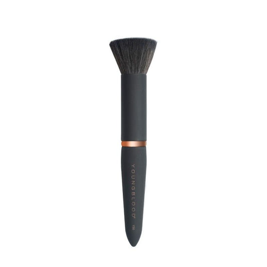 YOUNGBLOOD YB6 Pudros šepetėlis lengvam ir vidutiniam padengimui "Powder Buffing Luxe Brush"