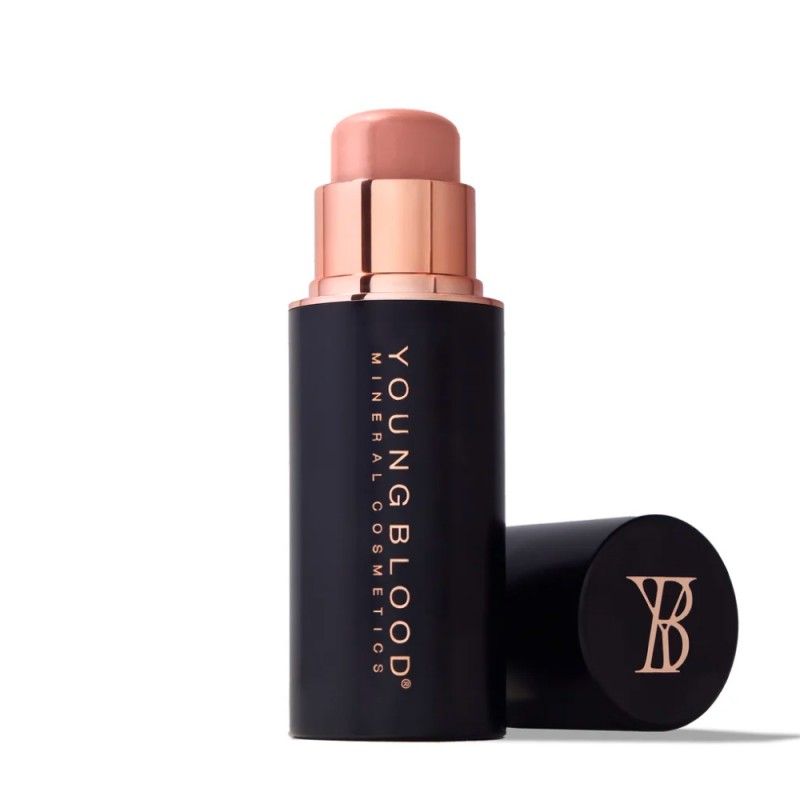 Youngblood trys viename kreminiai skaistalai, lūpų dažai ir akių šešėliai “Vivid Luxe Crème Blush” 9,5g – Creme Brulee