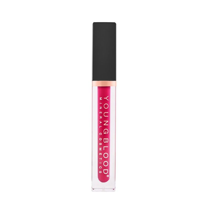 YOUNGBLOOD skysti matiniai lūpų dažai „Hydrating Liquid Lip Creme“ – Bombshell