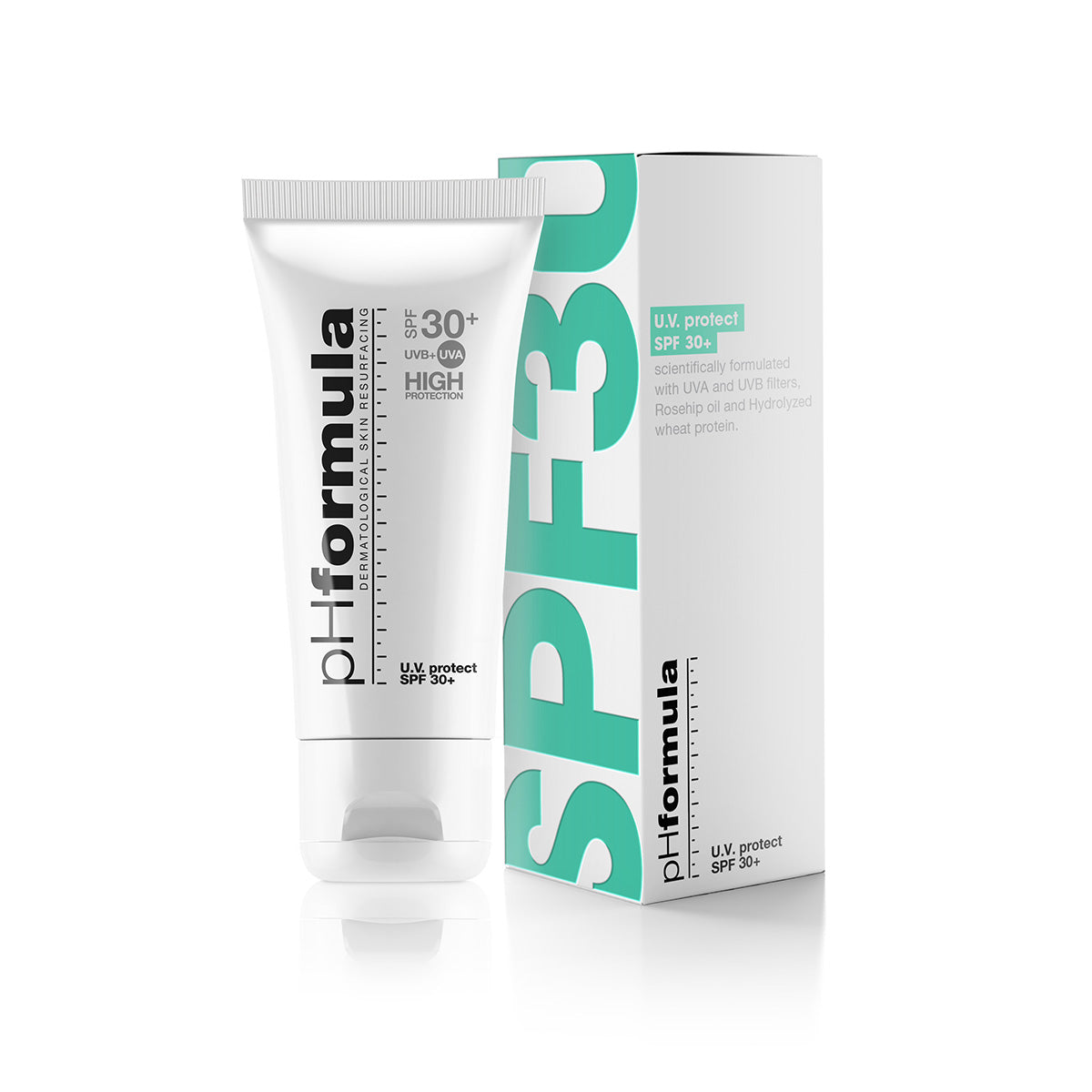 pHformula U.V. SPF30+ – apsauginis veido kremas, 50 ml