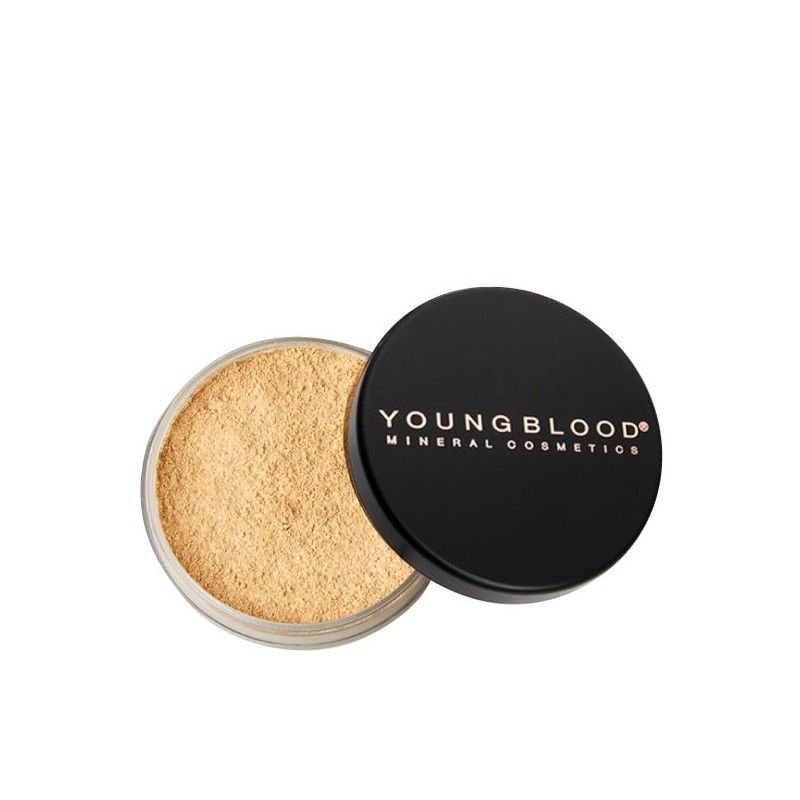 YOUNGBLOOD birus mineralinis makiažo pagrindas - pudra „Loose Mineral Foundation” – Barely Beige (Warm)
