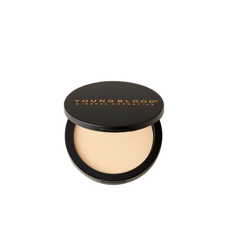 YOUNGBLOOD presuota mineralinė fiksuojamoji pudra su ryžių krakmolu „Pressed Rice Mineral Powder” – Medium