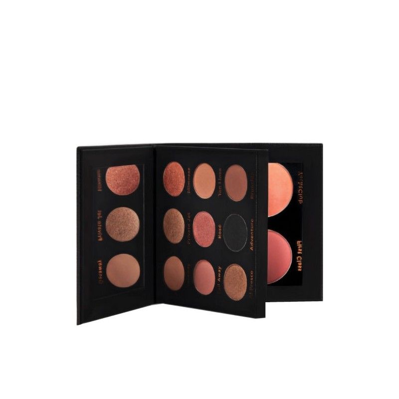YOUNGBLOOD kontūravimo ir akių šešėlių paletė „Weekender Palette“