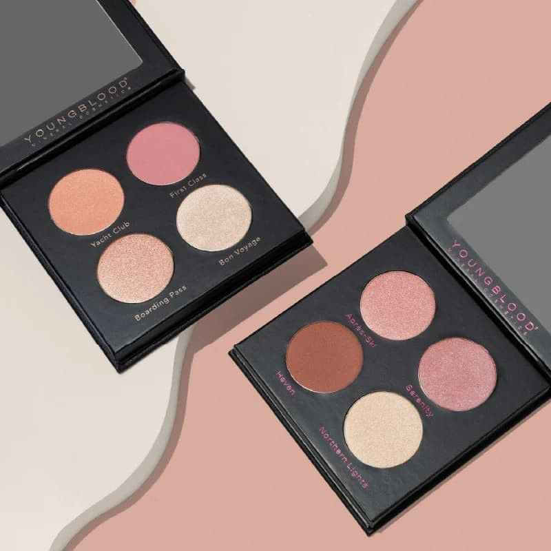 YOUNGBLOOD Kontūravimo ir akių šešėlių paletė ‘‘Weekender Palette II‘‘